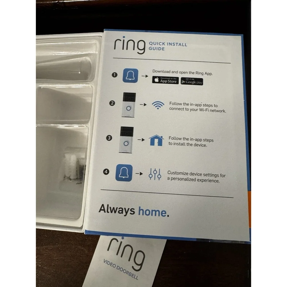 Ring Wi-Fi Enabled Video Doorbell - The Doorbell For Smart Phones